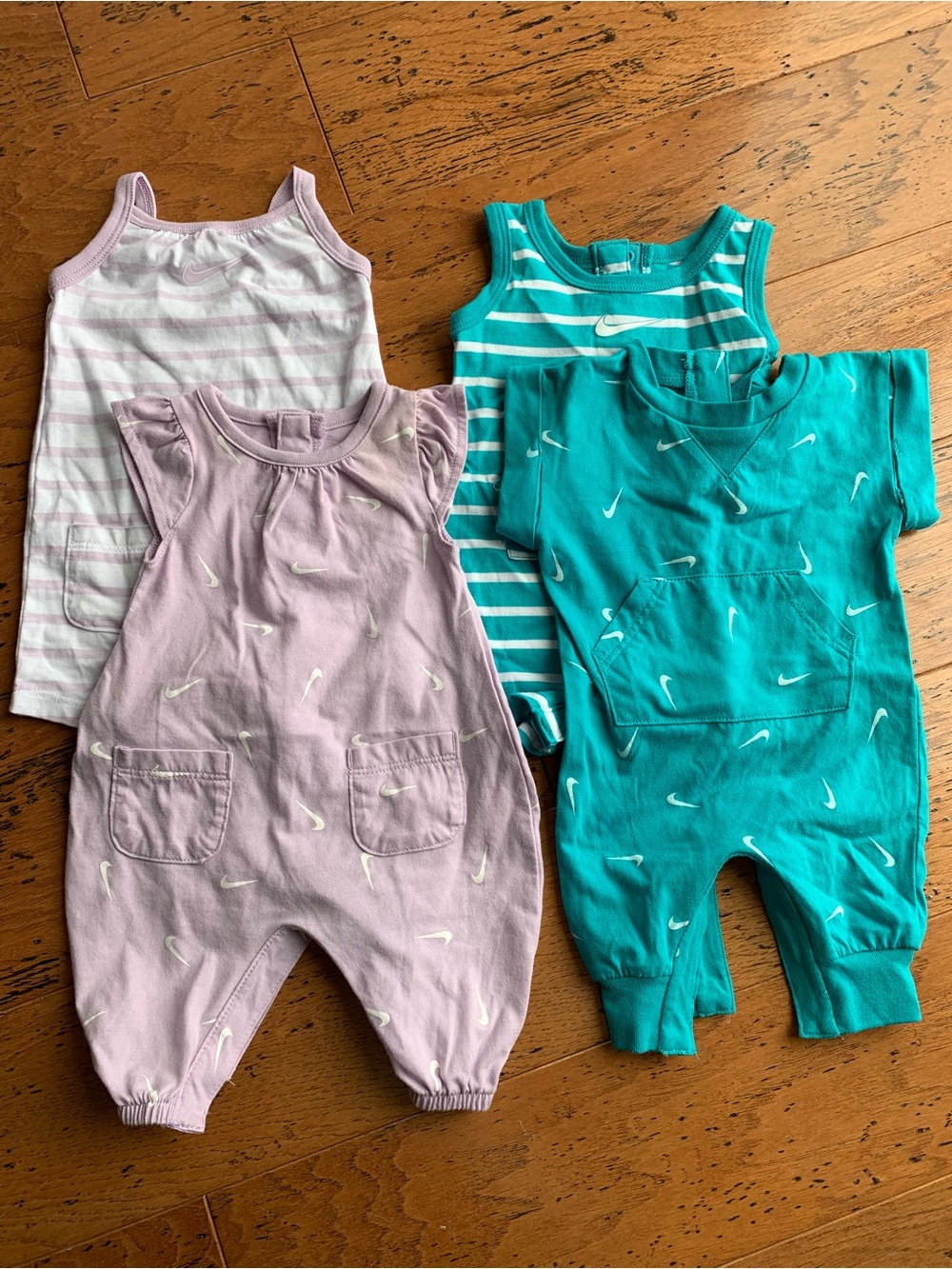 Nike Newborn Baby Romper & Tank Bundle